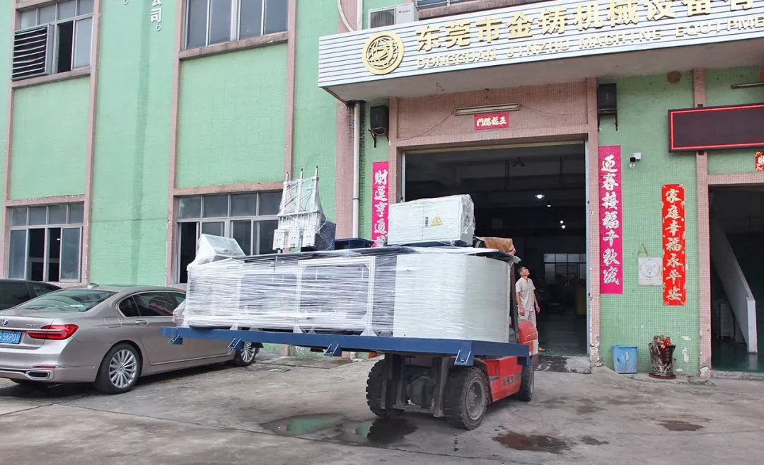 刀具自动抛光流水线装车